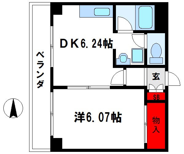 藍染ビル 間取り