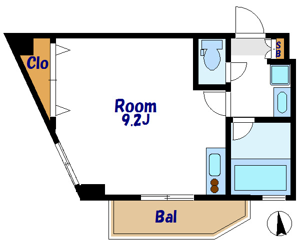 三和駒込   間取り図