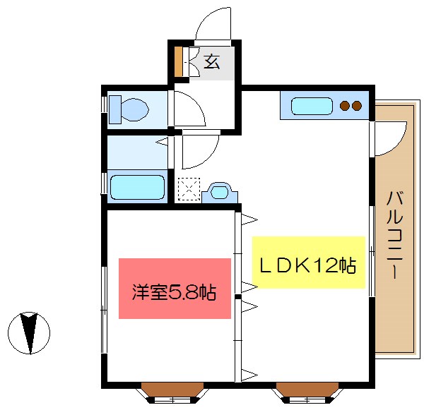 ＮＴハイム  間取り