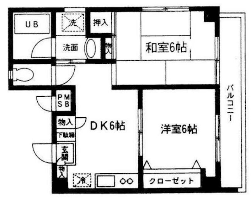 ＮＩＫＯパークハイム新小岩  間取り