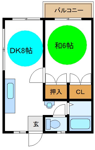 メゾンエイワン  間取り