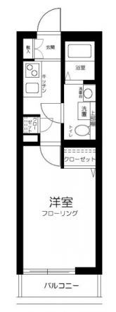 リキュー王子神谷 間取り図
