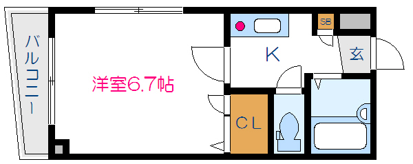 メゾンド蔵 間取り