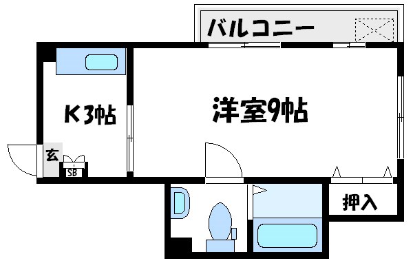 セーコーマンション  間取り