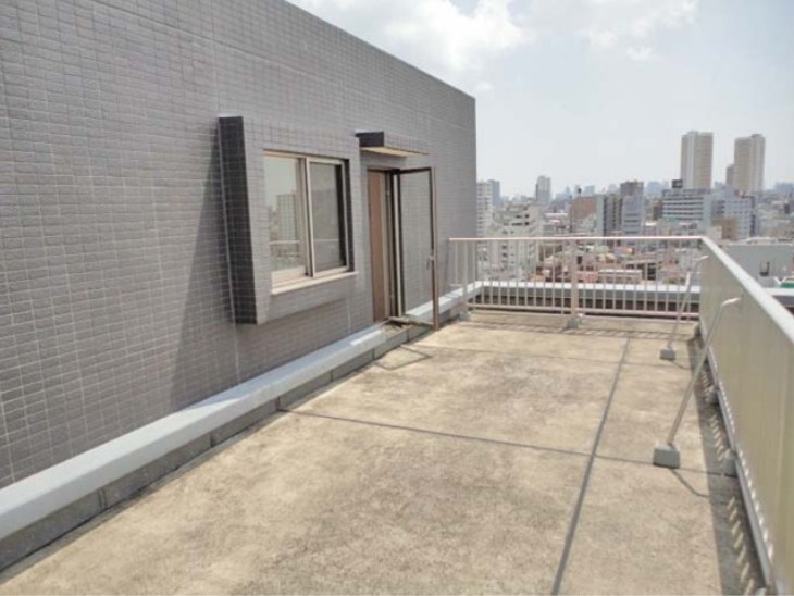 コンフォリア町屋  ベランダ