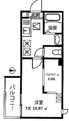 リヴェール高砂 間取り