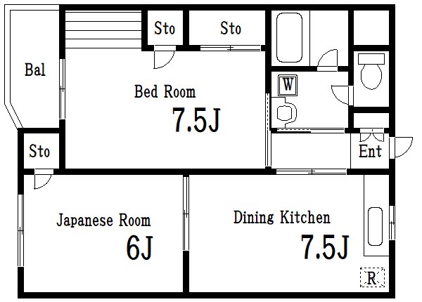 パレス細田  間取り