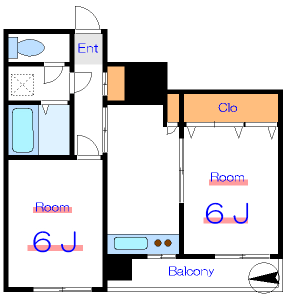 ＶＩＳＵＡＬ　ＣＩＴＹ 間取り