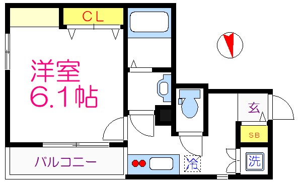 アゼリア浅草 間取り