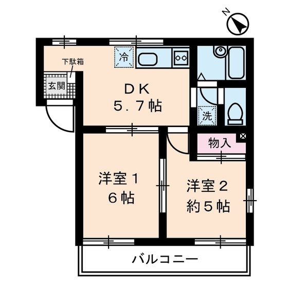 カーサビアンカ  間取り