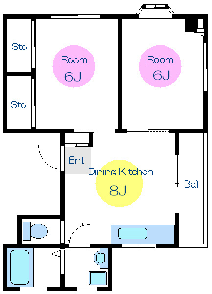 ひかりハイツ王子 間取り