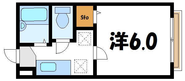 ファーストメゾン 202号室 間取り