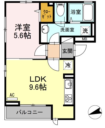 cozy field  間取り