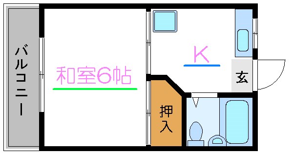 ピエス亀戸 間取り図