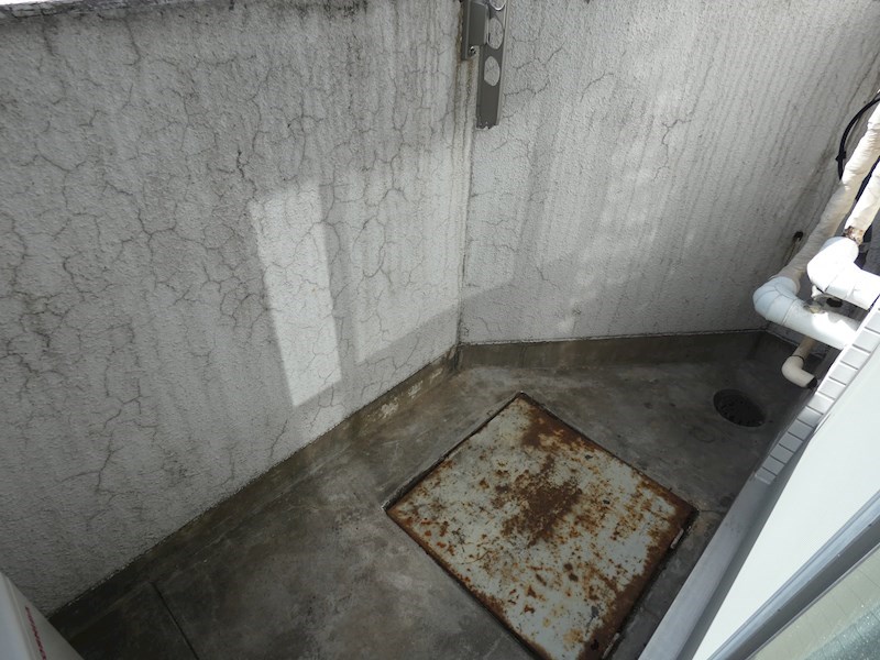 レジデンスキリン  ベランダ