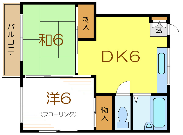 ＮＴコーポ南小岩   間取り