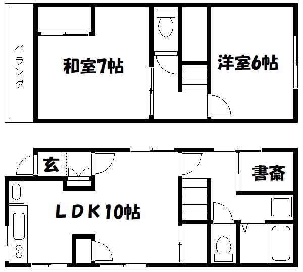 ChangeUP西小岩 間取り