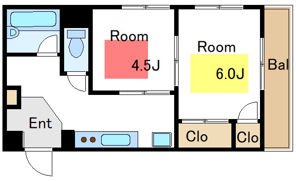 ＪＬＢグランエクリュ住吉  間取り図