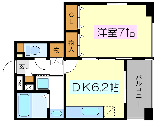 MORADA（モラダ）   間取り