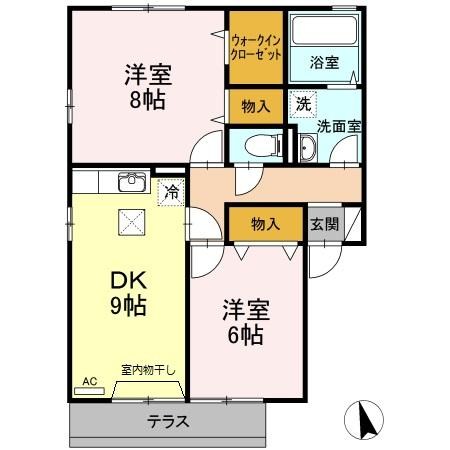 ラミアカーサ MA 間取り