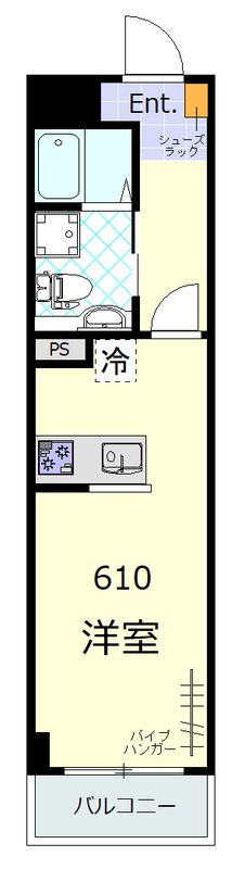 シャンボール門前仲町 間取り