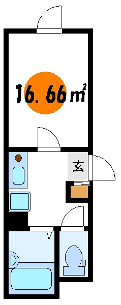 コンフォール新小岩  間取り