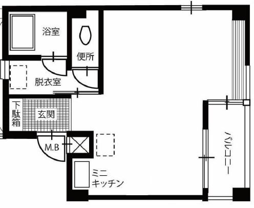 堀第三富岡ビル 間取り