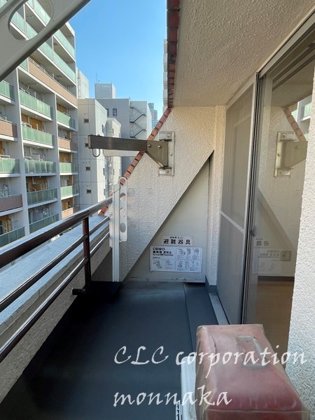 堀第三富岡ビル ベランダ
