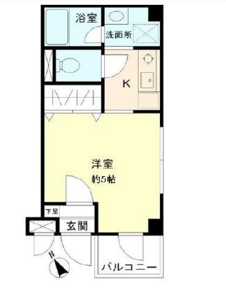 キバサンフラット  間取り