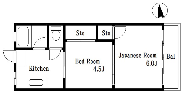 大木マンション  間取り