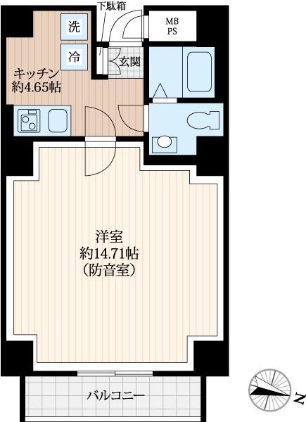 日本橋GRIT 間取り図