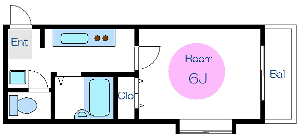 朋悠館 間取り図