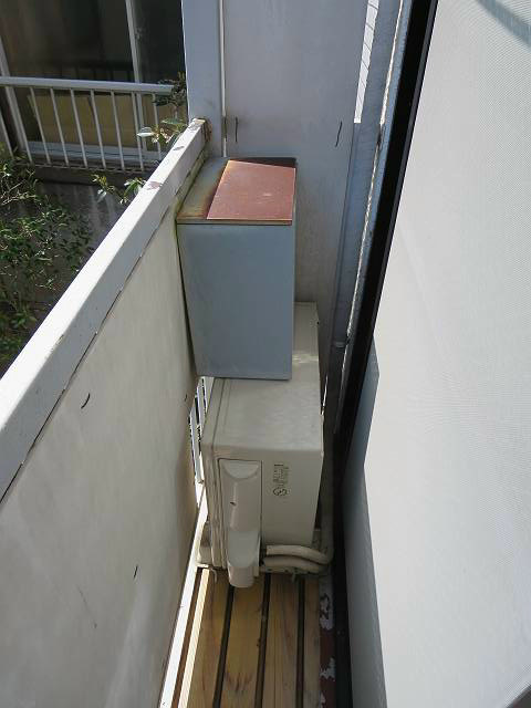 朋悠館 ベランダ