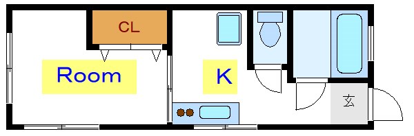 コーポTY 間取り図