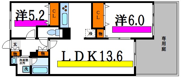 ルシルエスパシオ 間取り