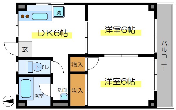 シャトーM 間取り