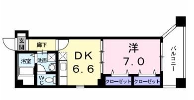 トラムアベニュー東砂 間取り