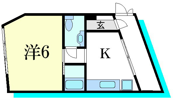 メゾンド楼蘭  間取り