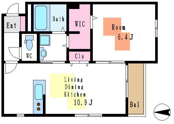 サクラコート北砂 間取り