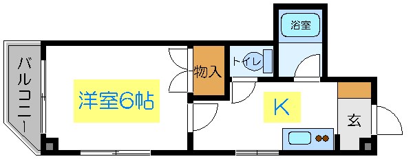 スワンハイツ  間取り図