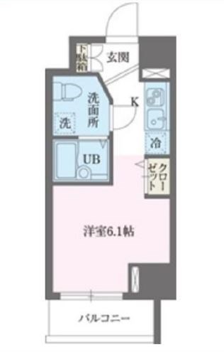 ＴＨＥパームス新小岩  間取り