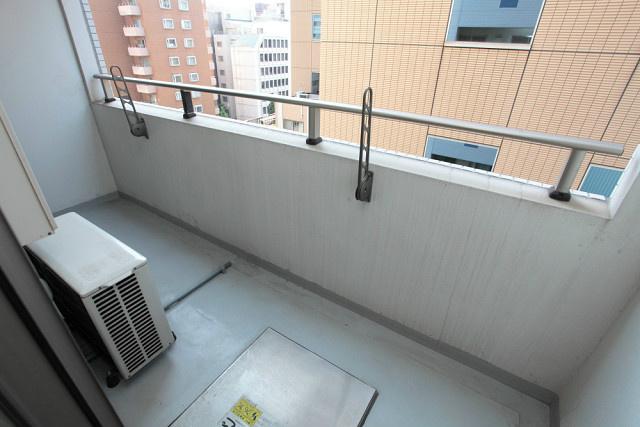 カスタリア新富町 ベランダ