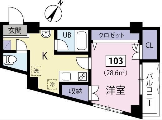 アルビオン・グレイス  間取り