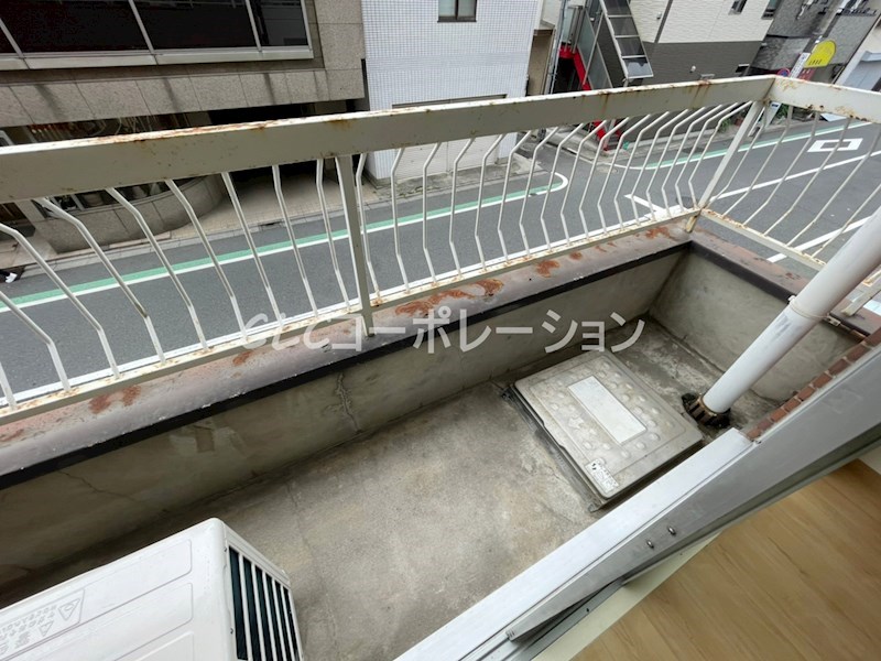 渡辺マンション ベランダ