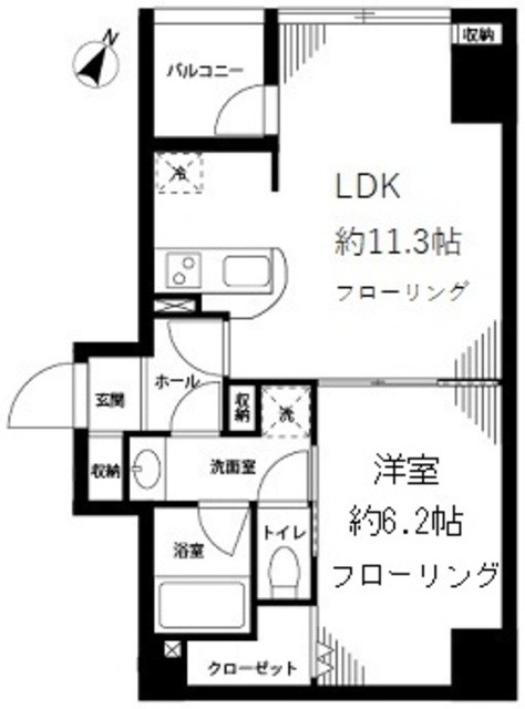 日本橋はないち 間取り