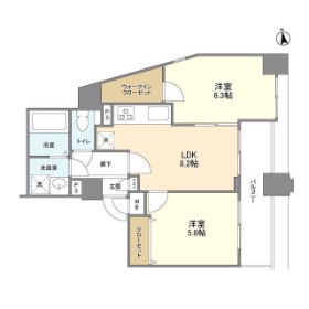 パークヒルズ  間取り図