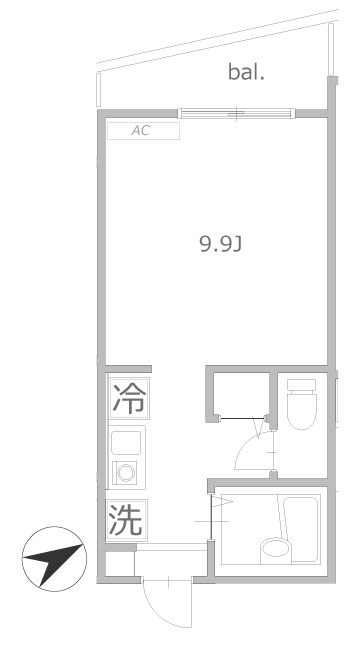 ブロッサムテラス町屋 間取り