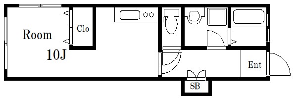 金龍荘  間取り図