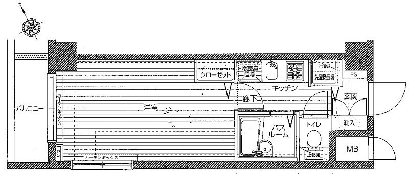 トーシンフェニックス日本橋兜町参番館 間取り