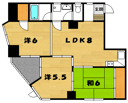 町屋伸和ビル 間取り